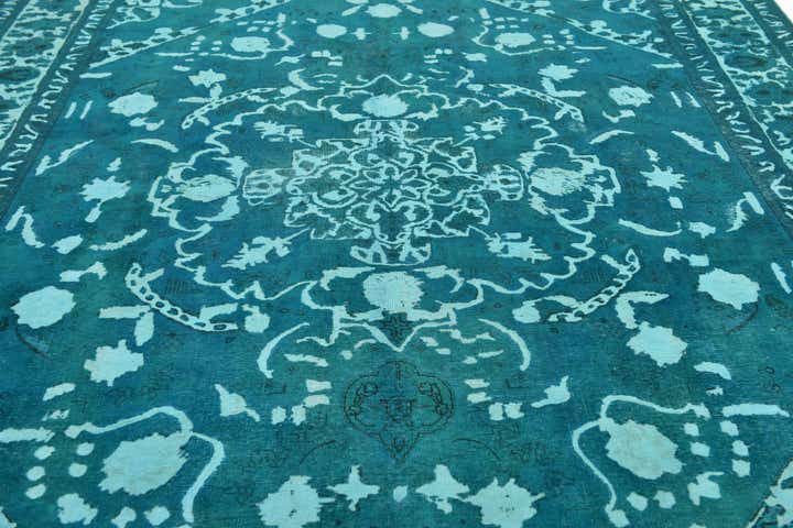 280cm x 400cm Handgeknüpft Ultra Vintage Persisch Wolle Teppich