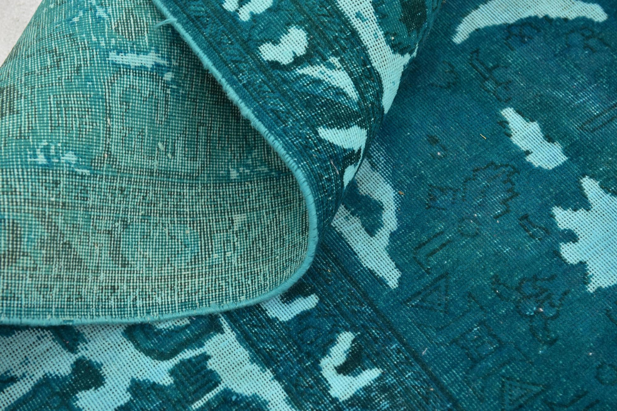 9' 2 x 13' 2 Hand Knotted Ultra Vintage Persian Wool Rug