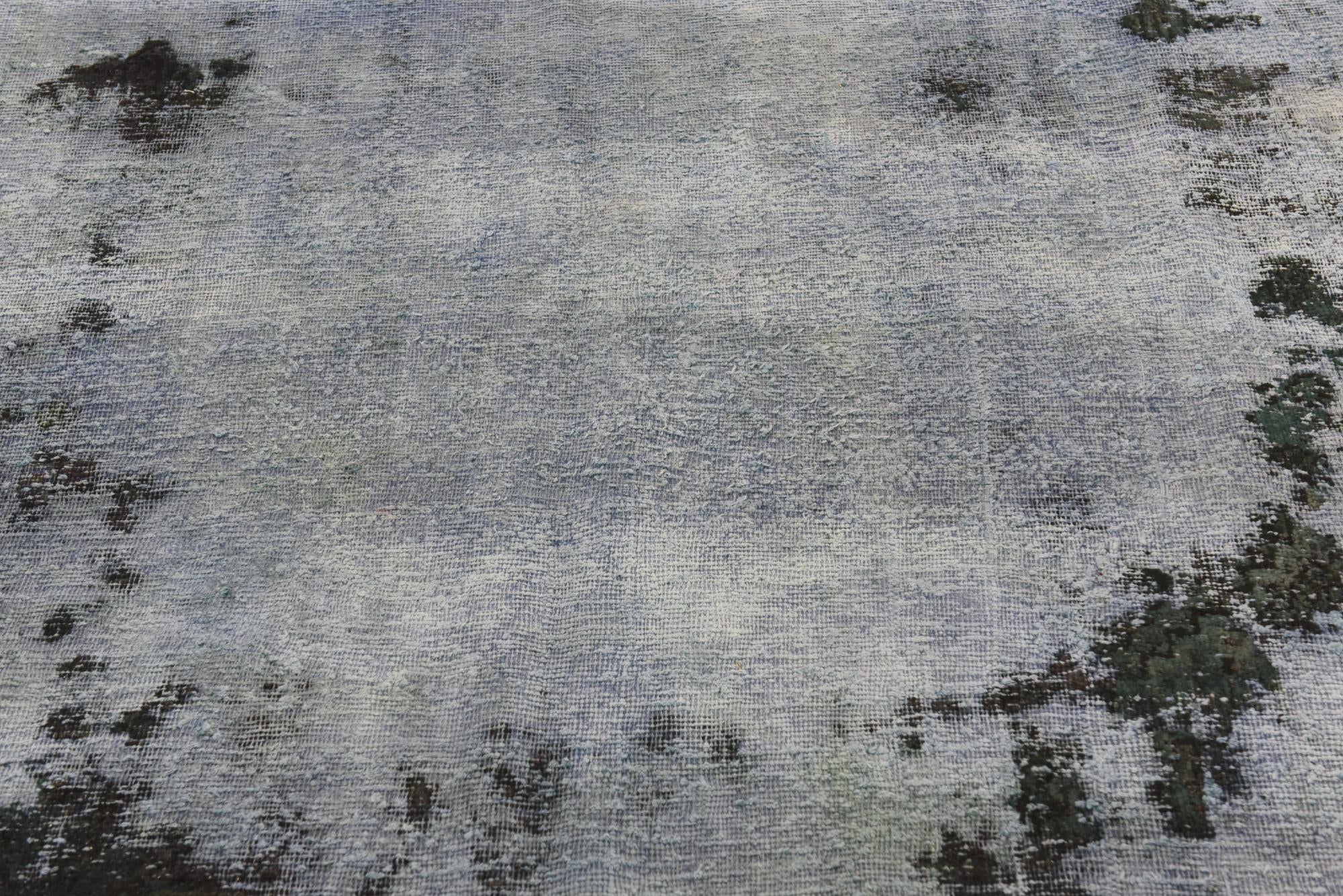 6' 7 x 8' 9 Hand Knotted Ultra Vintage Persian Wool Rug