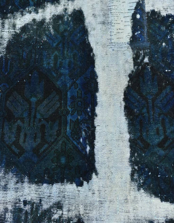 Detail image of 6' 3 x 7' 8  Hand Knotted Ultra Vintage Persian Wool Rug