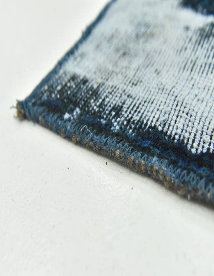 Detail image of 6' 3 x 7' 8  Hand Knotted Ultra Vintage Persian Wool Rug