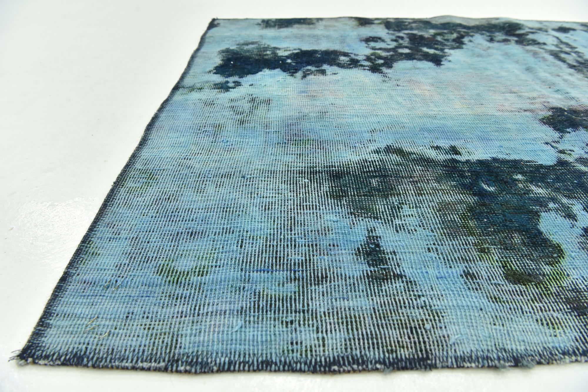 3' 8 x 6' 4 Hand Knotted Ultra Vintage Persian Wool Rug