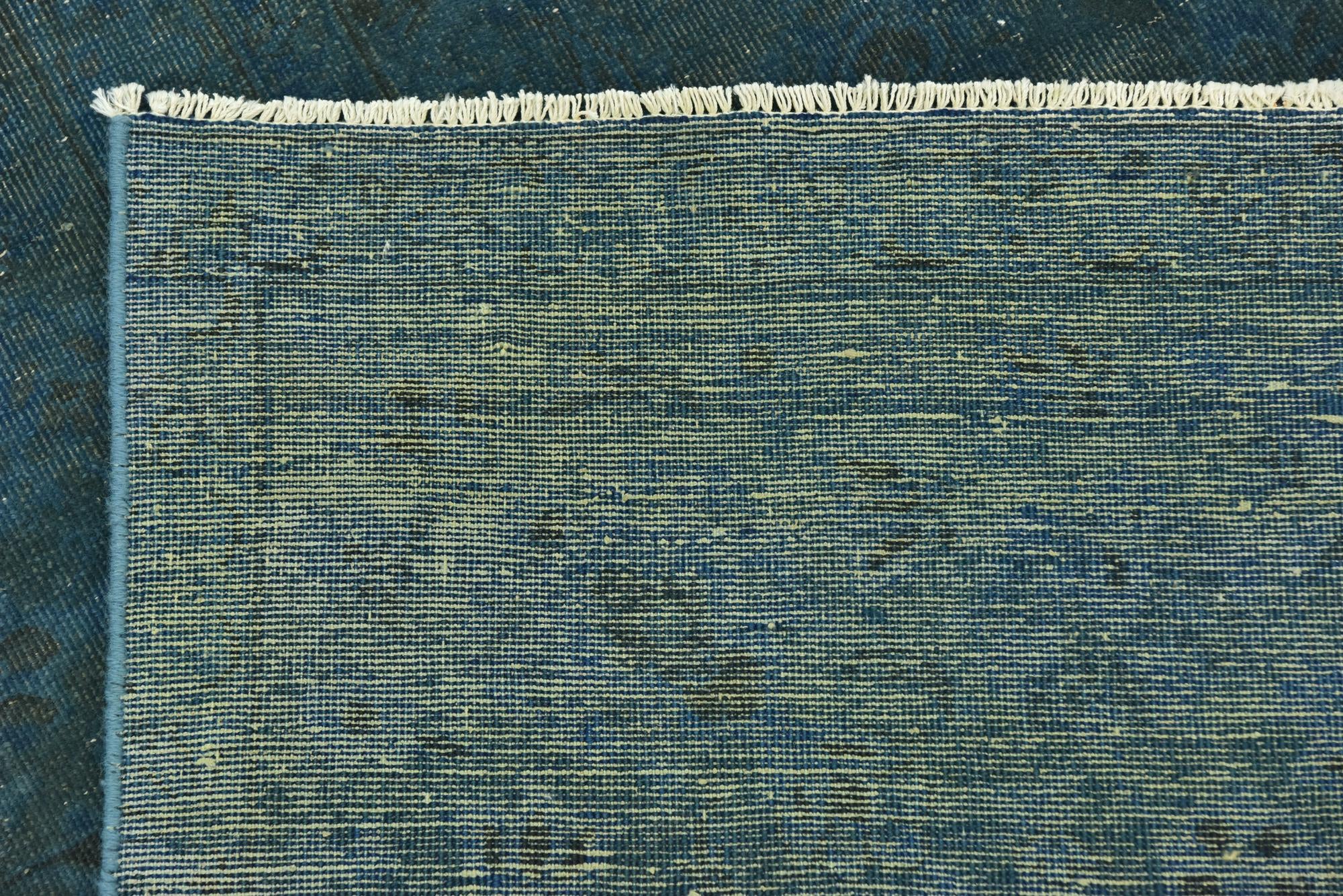 9' x 12' 7 Hand Knotted Ultra Vintage Persian Wool Rug