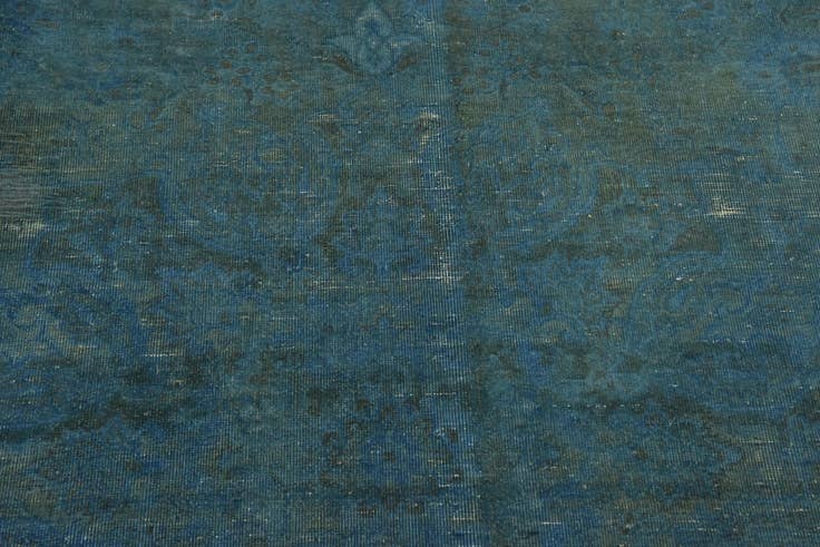 Detail image of 9' x 12' 7 Hand Knotted Ultra Vintage Persian Wool Rug