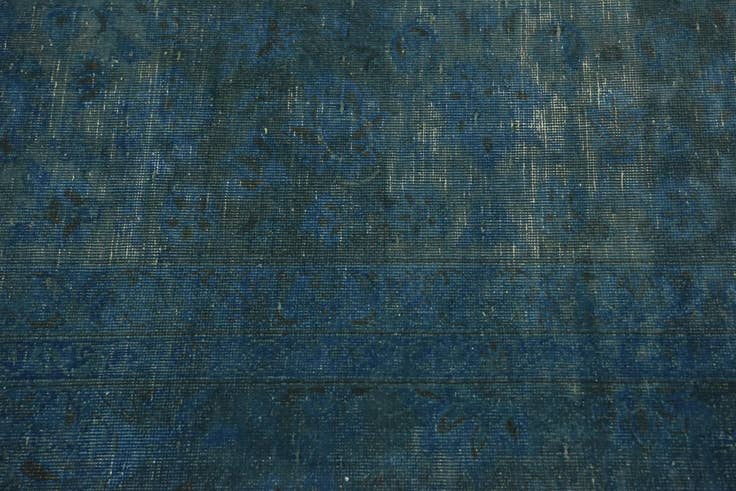 Detail image of 9' x 12' 7 Hand Knotted Ultra Vintage Persian Wool Rug