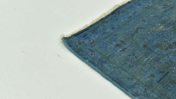 9' x 12' 7 Hand Knotted Ultra Vintage Persian Wool Rug