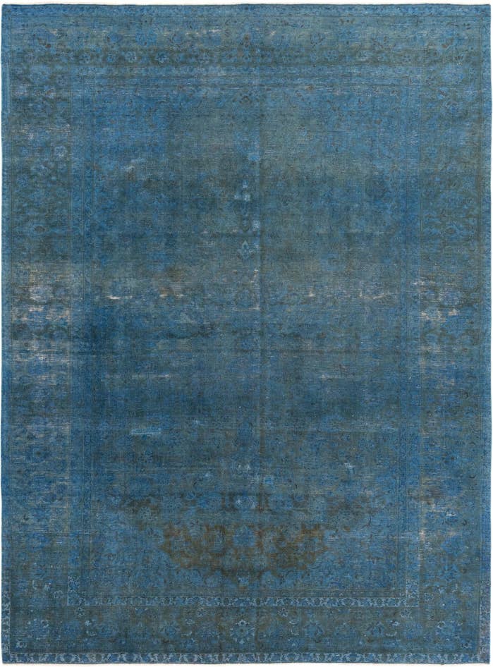 Detail image of 9' x 12' 7 Hand Knotted Ultra Vintage Persian Wool Rug