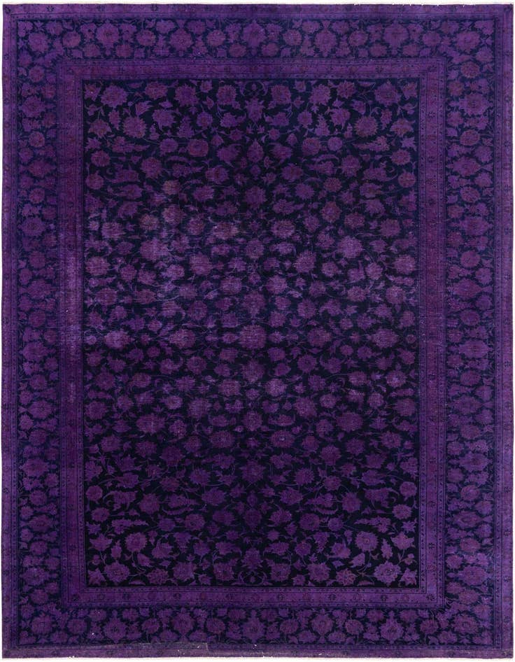 Detail image of 9' 2 x 13' Ultra Vintage Wool Rug