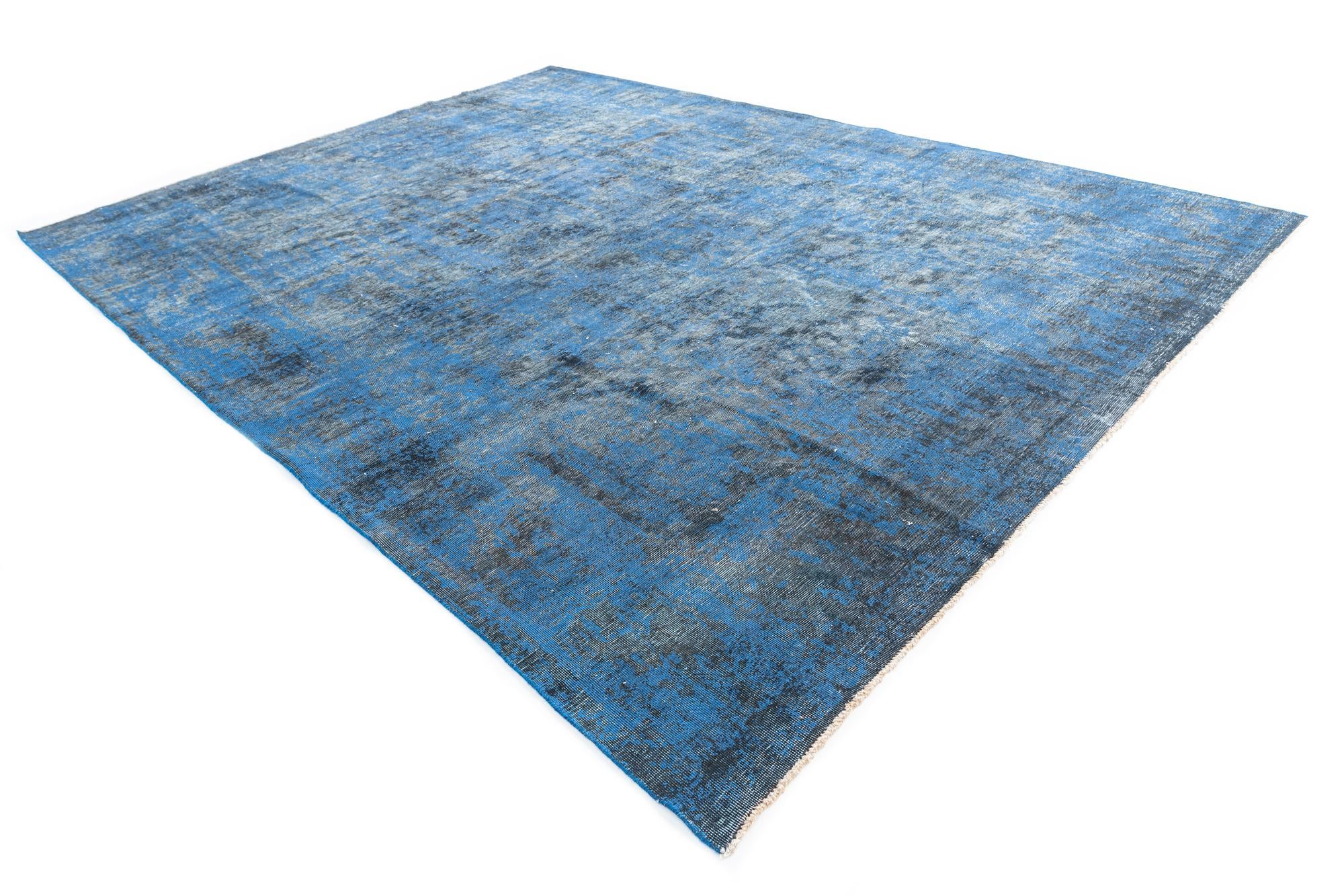 9' 3 x 12' 6 Hand Knotted Ultra Vintage Persian Wool Rug