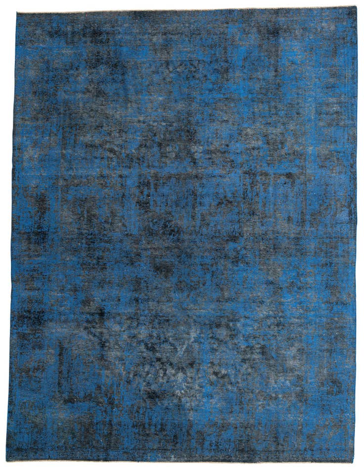 Detail image of 9' 3 x 12' 6 Hand Knotted Ultra Vintage Persian Wool Rug