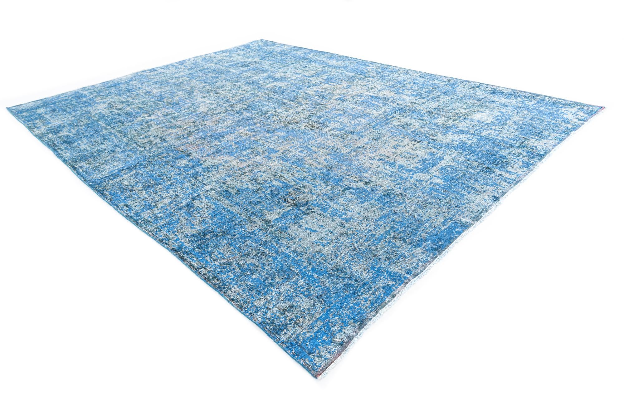 10' x 13' 1 Hand Knotted Ultra Vintage Persian Wool Rug