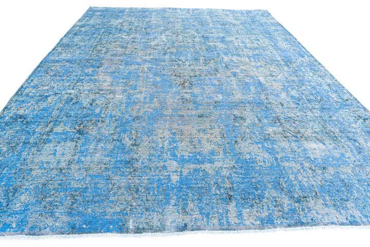 10' x 13' 1 Hand Knotted Ultra Vintage Persian Wool Rug