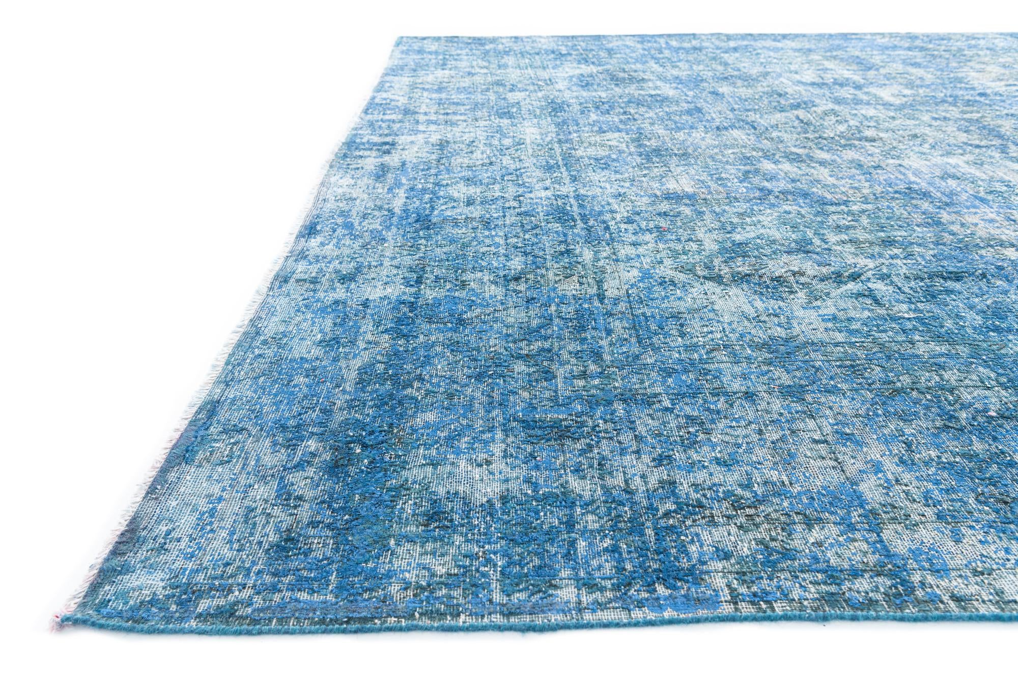 10' x 13' 1 Hand Knotted Ultra Vintage Persian Wool Rug
