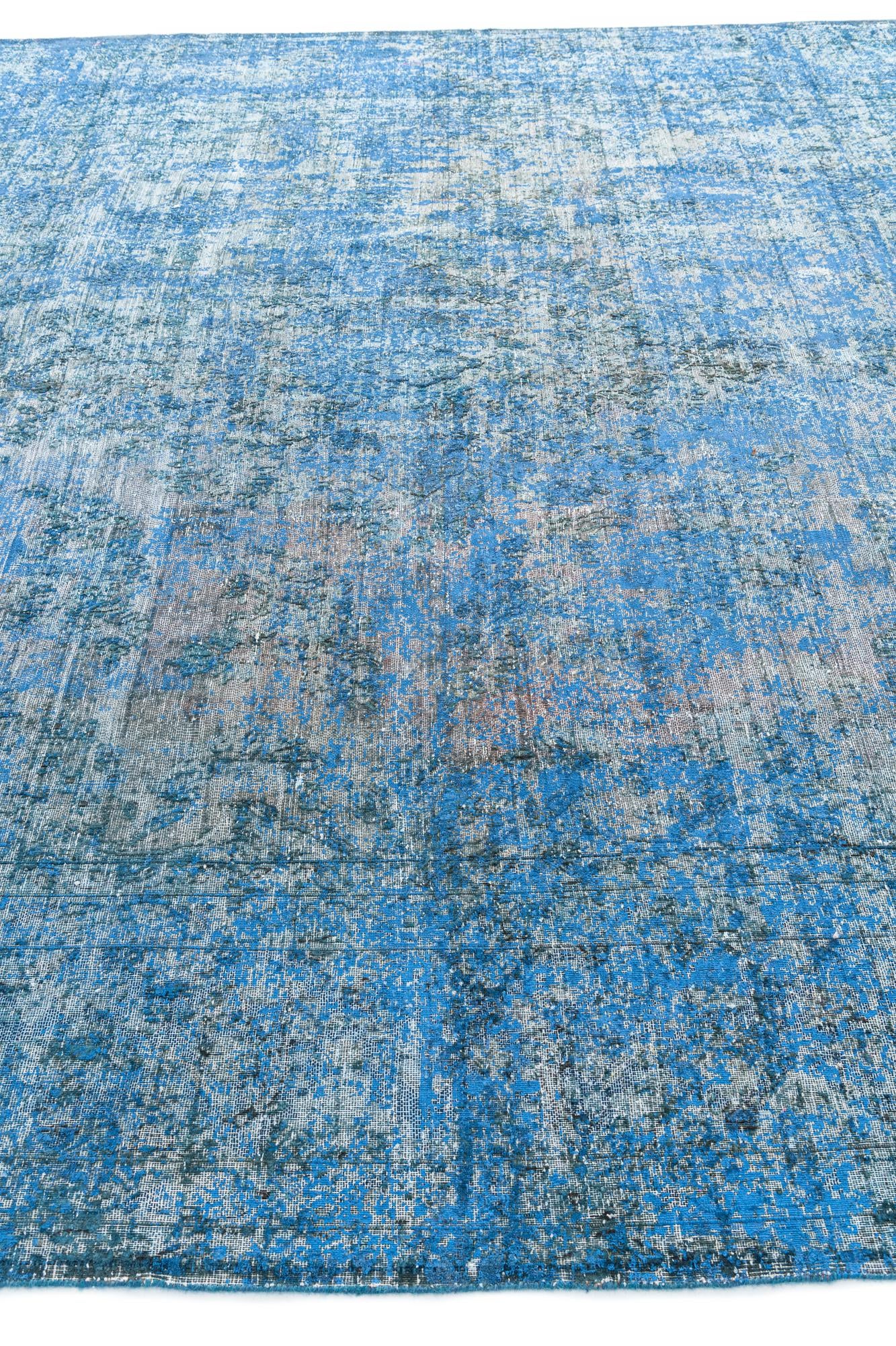 10' x 13' 1 Hand Knotted Ultra Vintage Persian Wool Rug