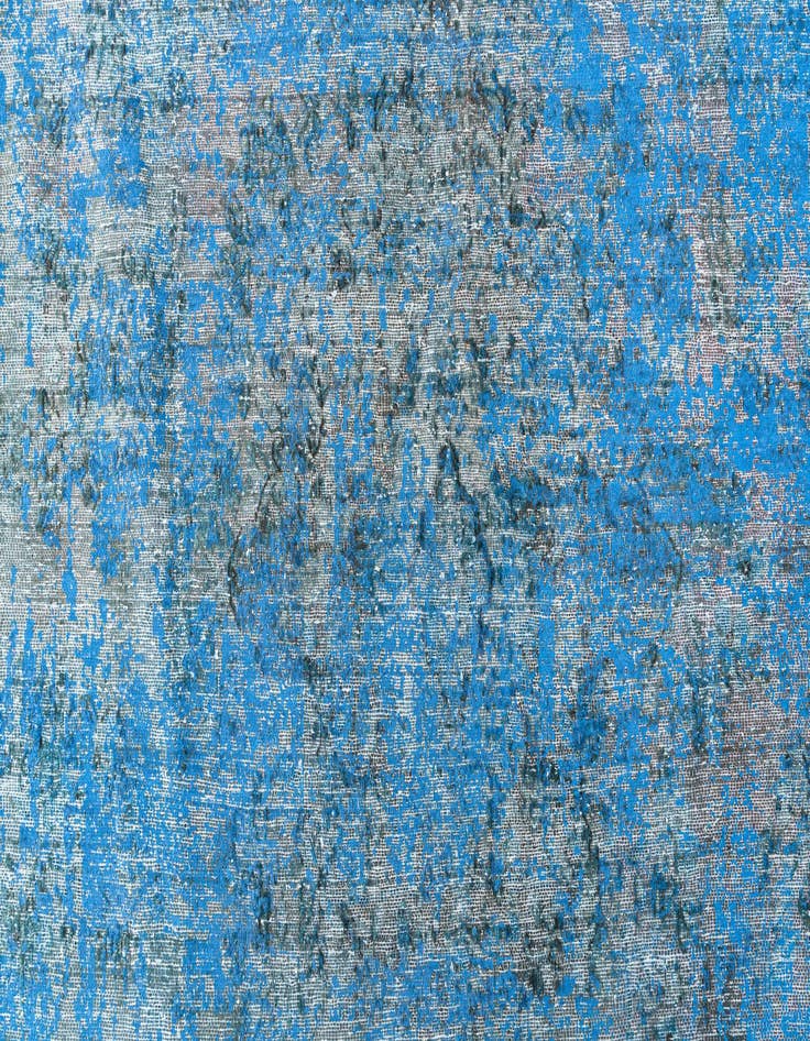 Detail image of 10' x 13' 1  Hand Knotted Ultra Vintage Persian Wool Rug