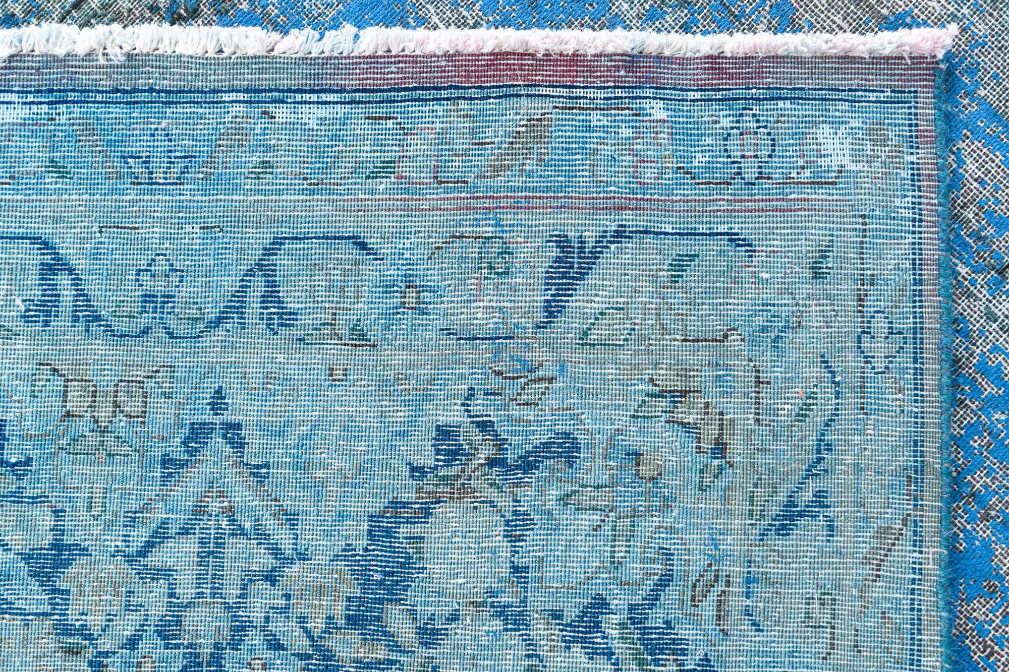 10' x 13' 1 Hand Knotted Ultra Vintage Persian Wool Rug