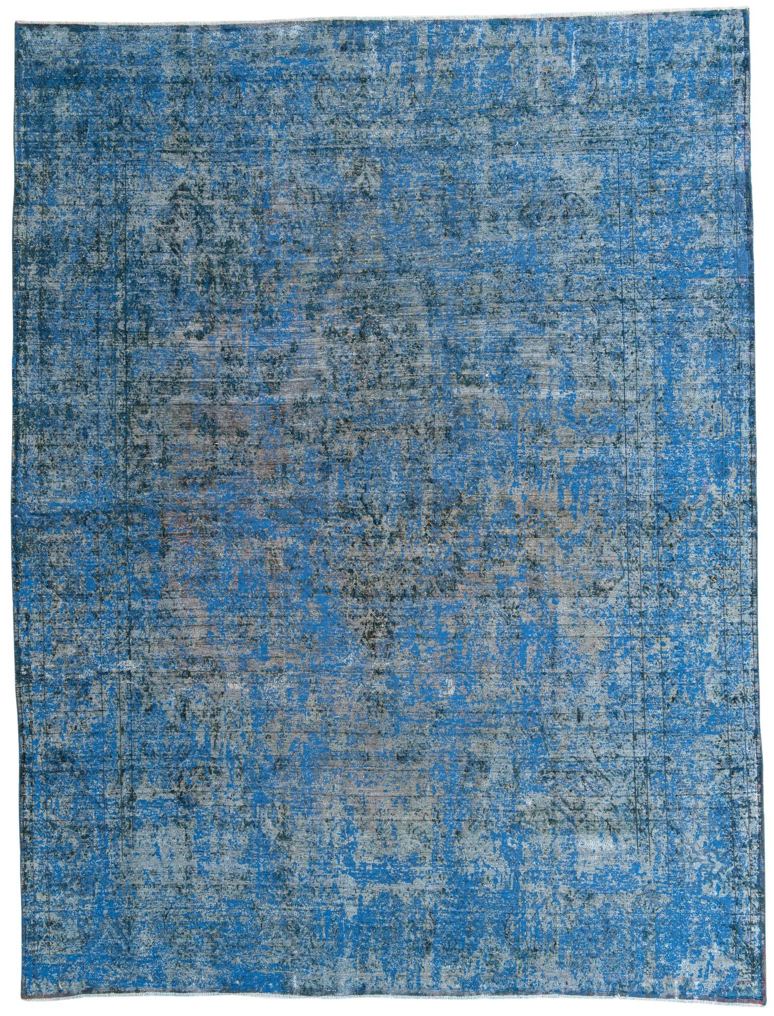 10' x 13' 1 Hand Knotted Ultra Vintage Persian Wool Rug