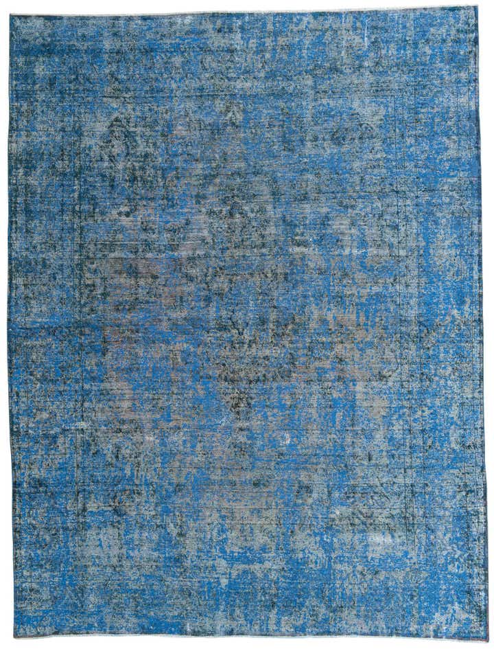 10' x 13' 1 Hand Knotted Ultra Vintage Persian Wool Rug