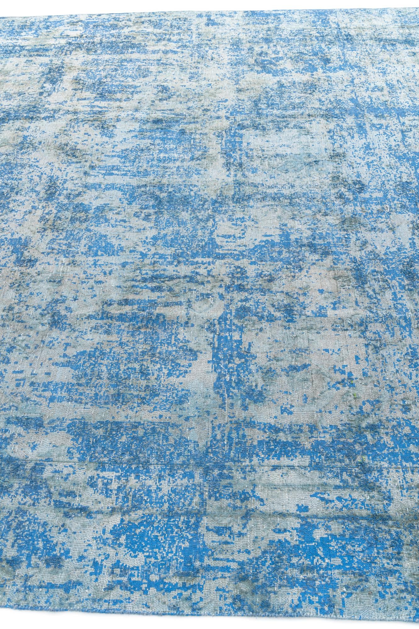 8' 7 x 12' Hand Knotted Ultra Vintage Persian Wool Rug