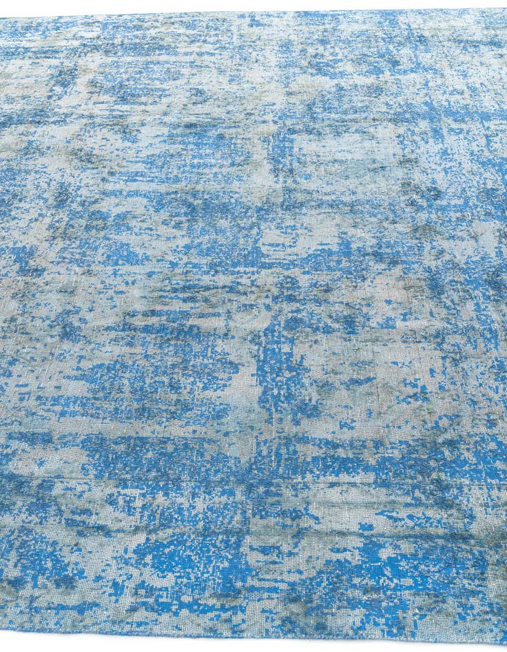 Detail image of 8' 7 x 12'  Hand Knotted Ultra Vintage Persian Wool Rug