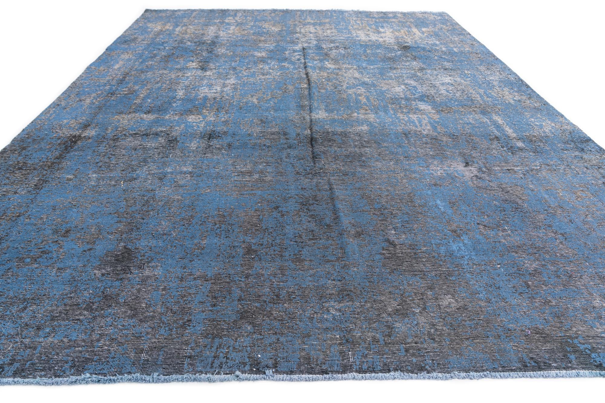 8' 10 x 12' Hand Knotted Ultra Vintage Persian Wool Rug