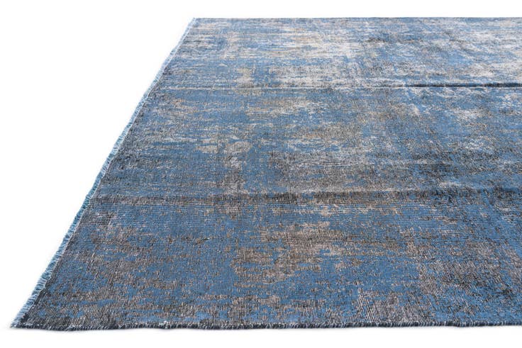 Detail image of 8' 10 x 12' Hand Knotted Ultra Vintage Persian Wool Rug