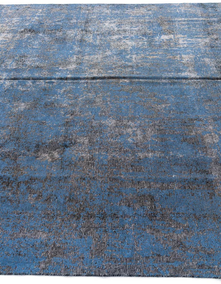 Detail image of 8' 10 x 12'  Hand Knotted Ultra Vintage Persian Wool Rug