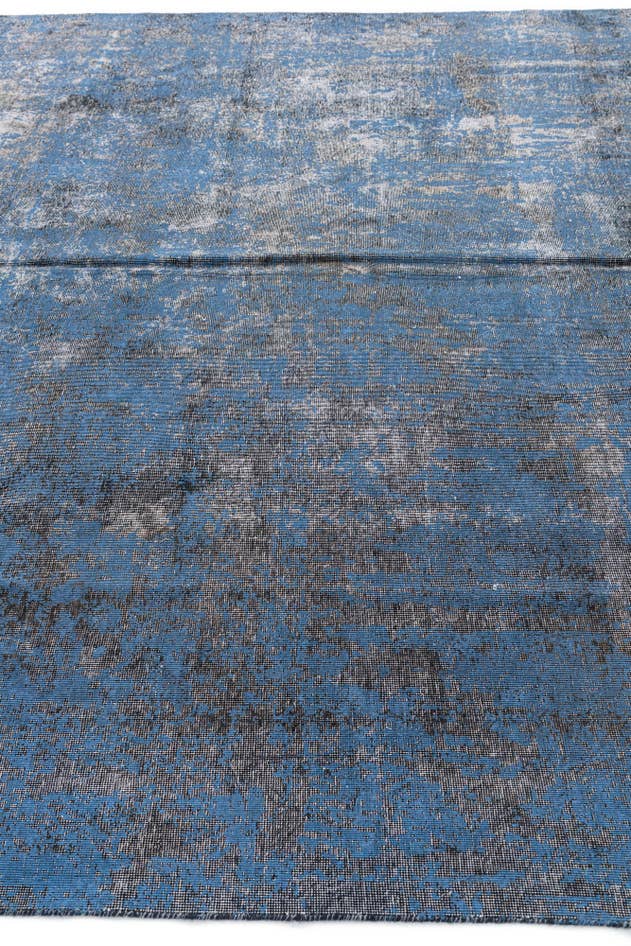 Detail image of 8' 10 x 12' Hand Knotted Ultra Vintage Persian Wool Rug