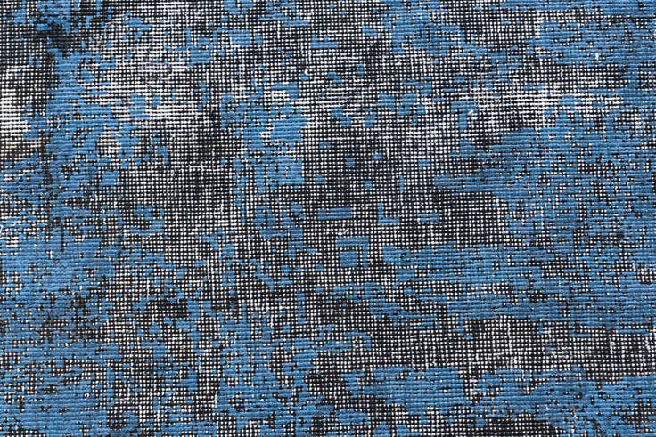 Detail image of 8' 10 x 12' Hand Knotted Ultra Vintage Persian Wool Rug
