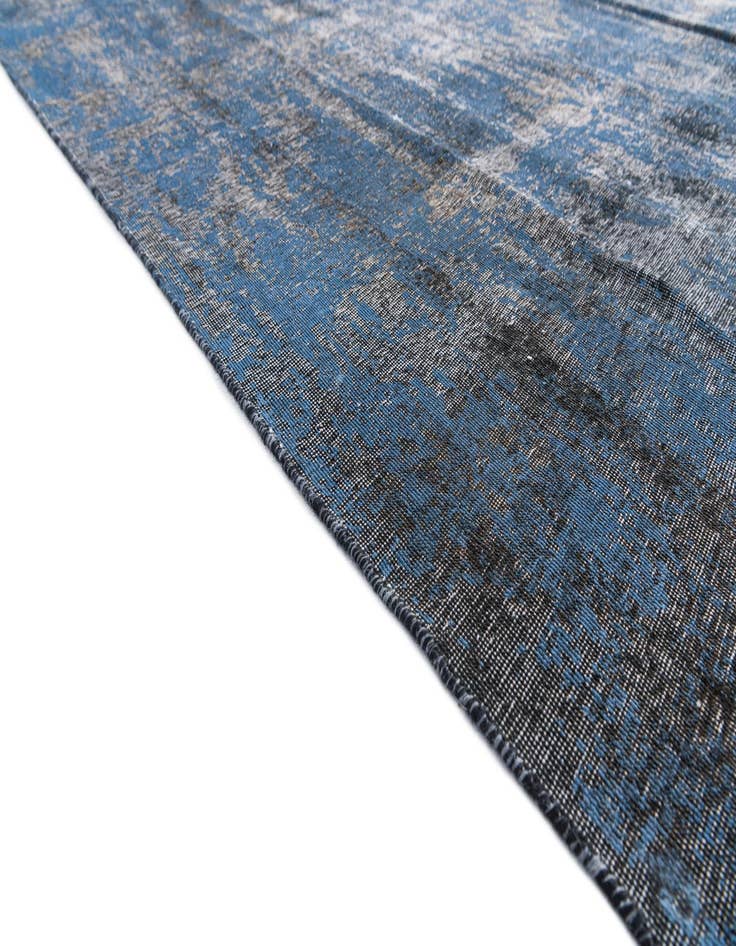 Detail image of 8' 10 x 12'  Hand Knotted Ultra Vintage Persian Wool Rug