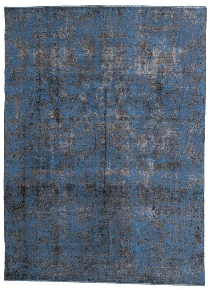 8' 10 x 12' Hand Knotted Ultra Vintage Persian Wool Rug