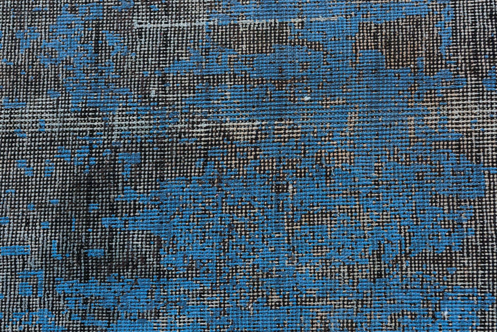 9' x 11' 6 Hand Knotted Ultra Vintage Persian Wool Rug
