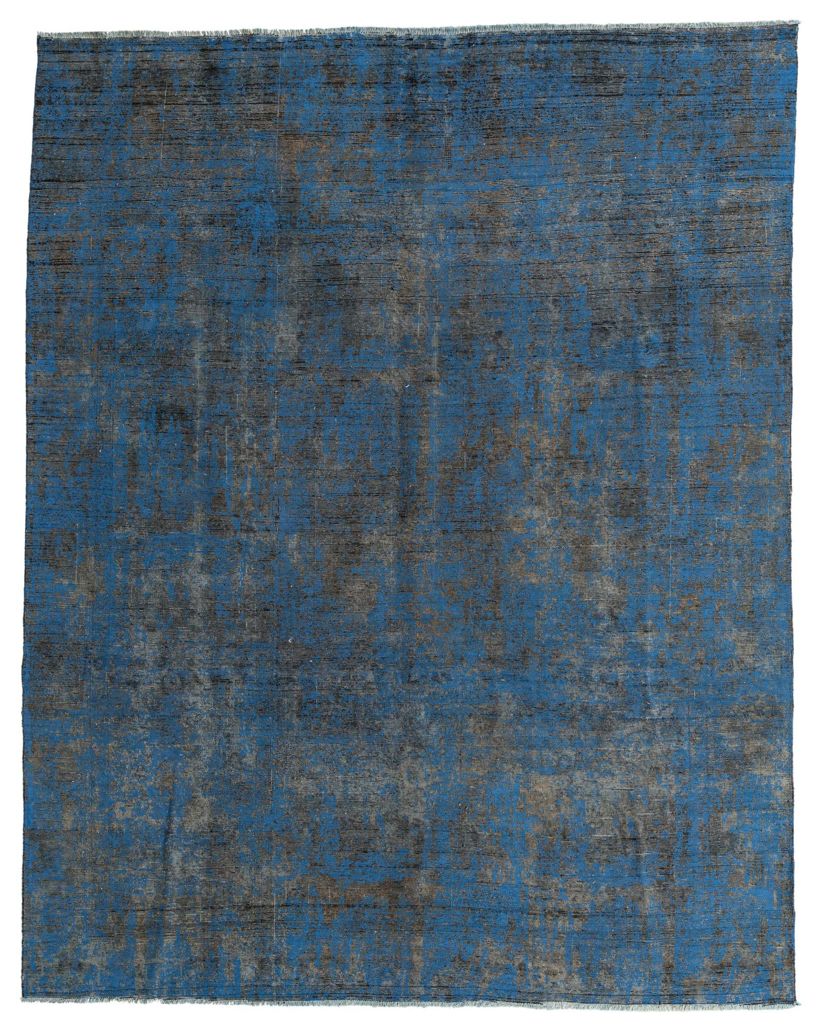 9' x 11' 6 Hand Knotted Ultra Vintage Persian Wool Rug