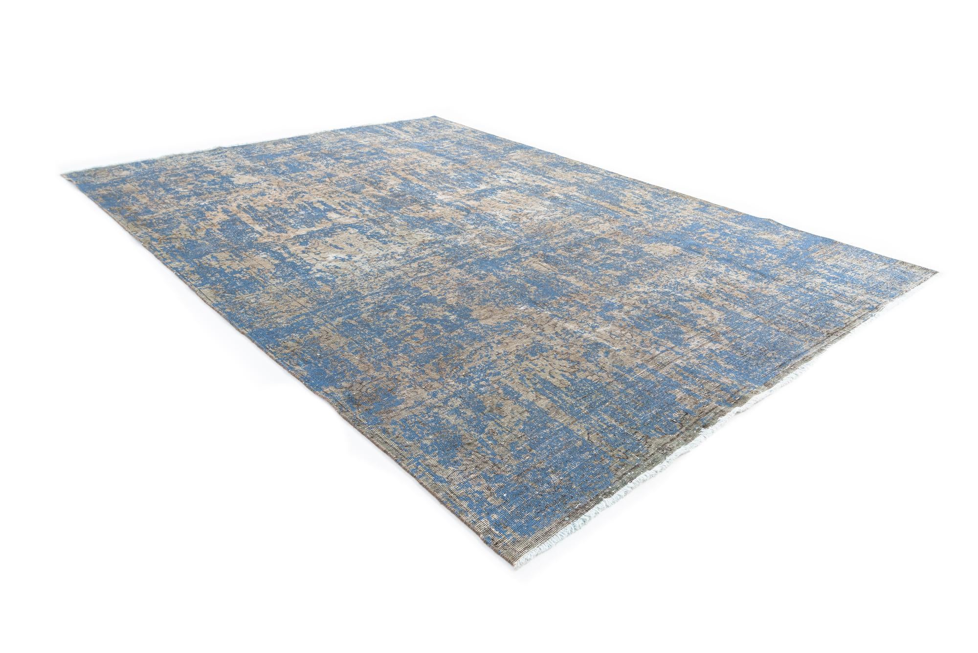 7' 5 x 10' Hand Knotted Ultra Vintage Persian Wool Rug