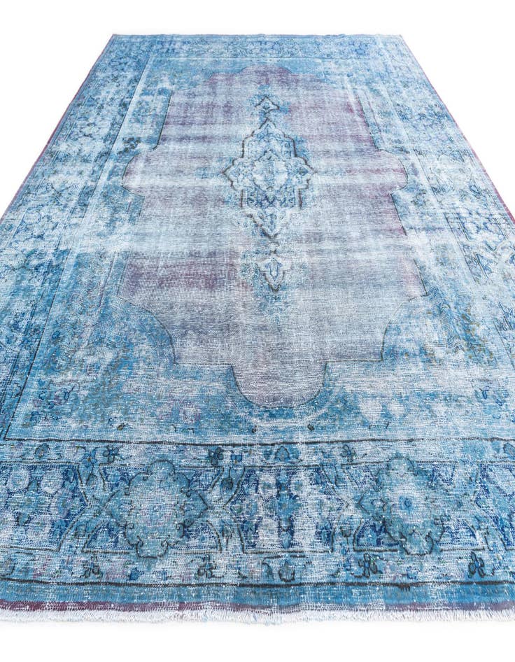 Detail image of 9' 8 x 12' 4  Hand Knotted Ultra Vintage Persian Wool Rug