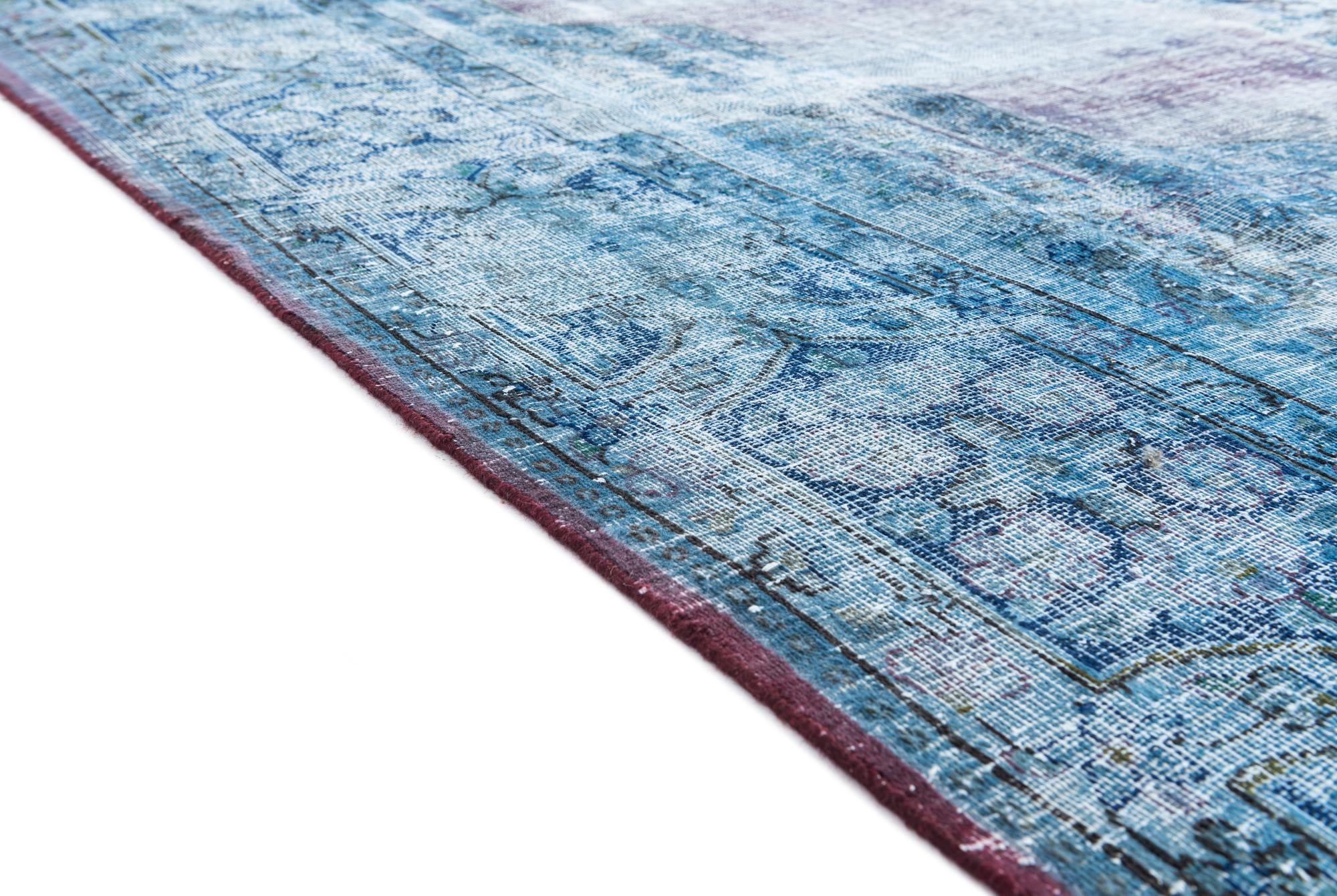 9' 8 x 12' 4 Hand Knotted Ultra Vintage Persian Wool Rug