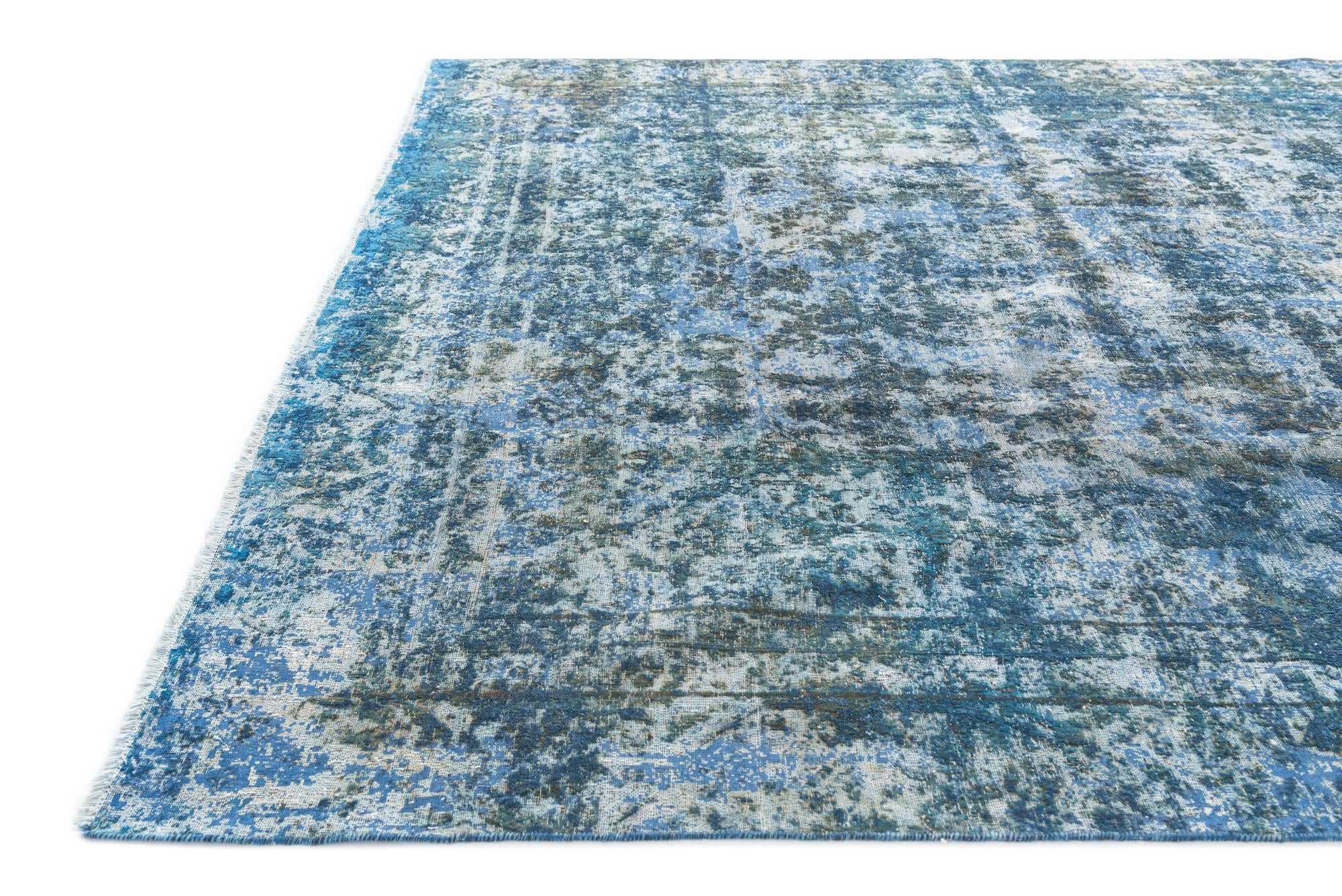 8' 2 x 10' 7 Hand Knotted Ultra Vintage Persian Wool Rug