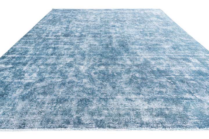 9' 5 x 12' 2 Hand Knotted Ultra Vintage Persian Wool Rug
