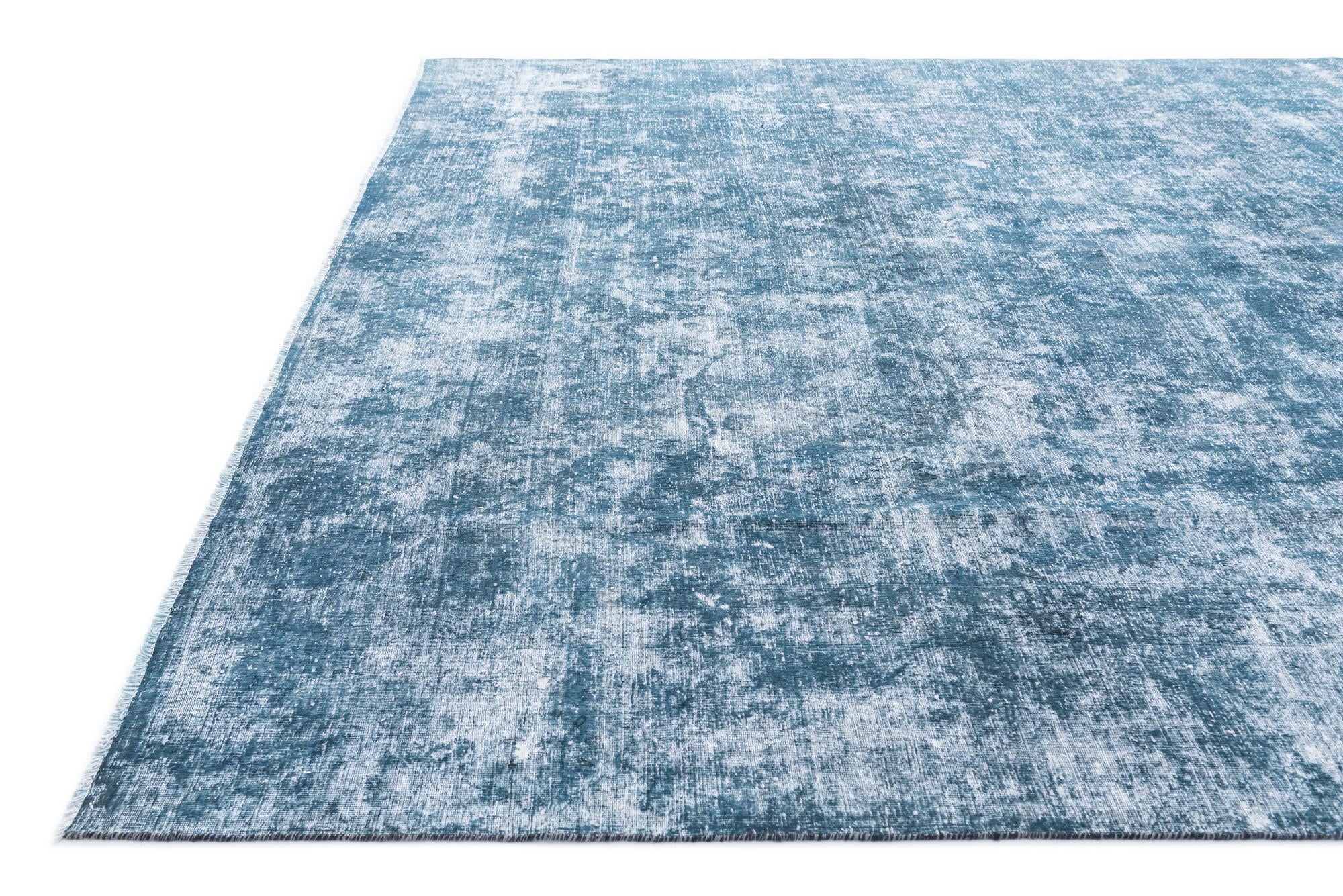 9' 5 x 12' 2 Hand Knotted Ultra Vintage Persian Wool Rug