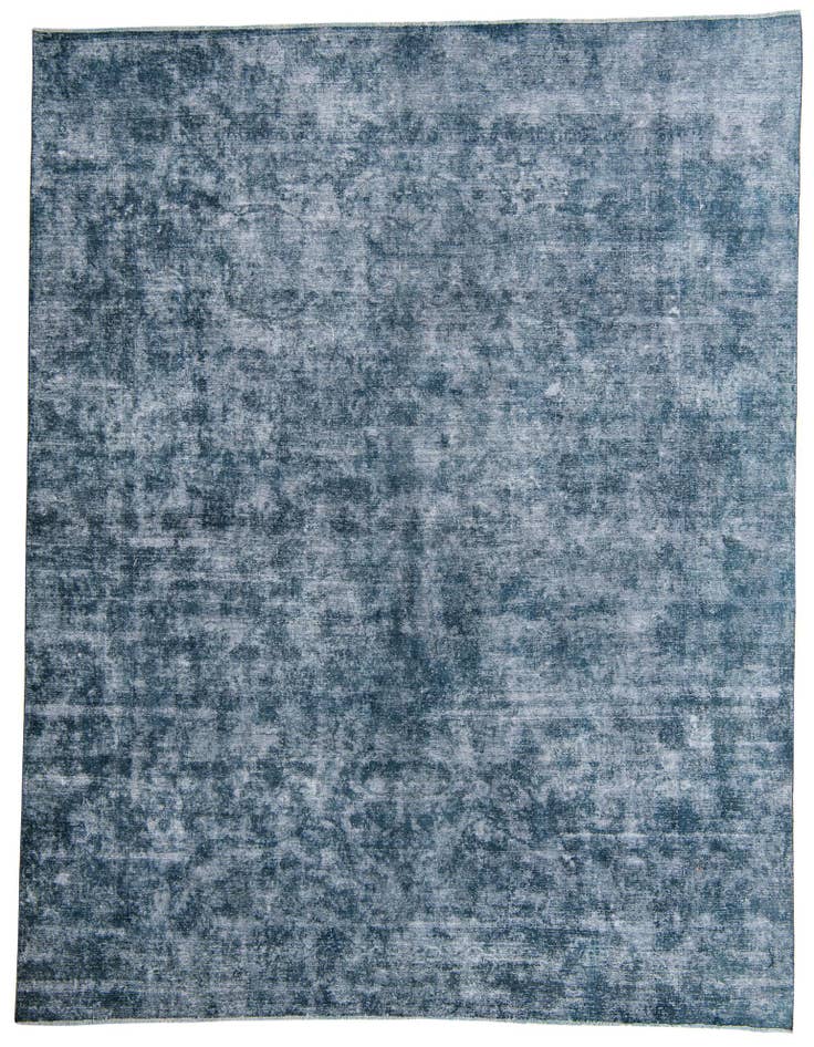 Detail image of 9' 5 x 12' 2 Hand Knotted Ultra Vintage Persian Wool Rug