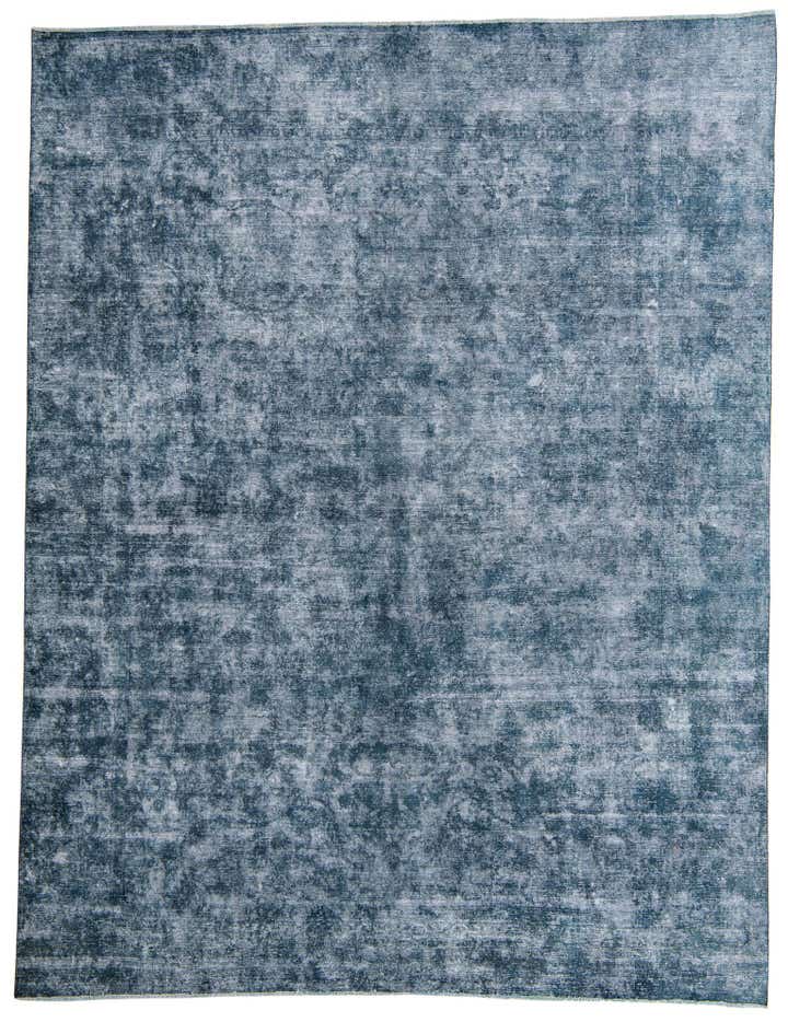 9' 5 x 12' 2 Hand Knotted Ultra Vintage Persian Wool Rug