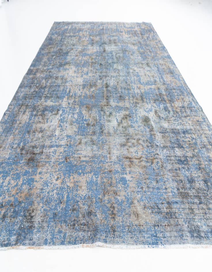 Detail image of 8' 9 x 12' 3  Hand Knotted Ultra Vintage Persian Wool Rug