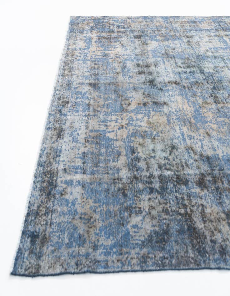 Detail image of 8' 9 x 12' 3  Hand Knotted Ultra Vintage Persian Wool Rug