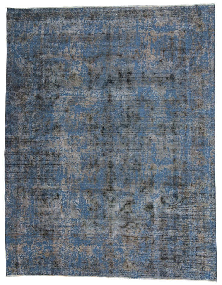 Detail image of 8' 9 x 12' 3 Hand Knotted Ultra Vintage Persian Wool Rug