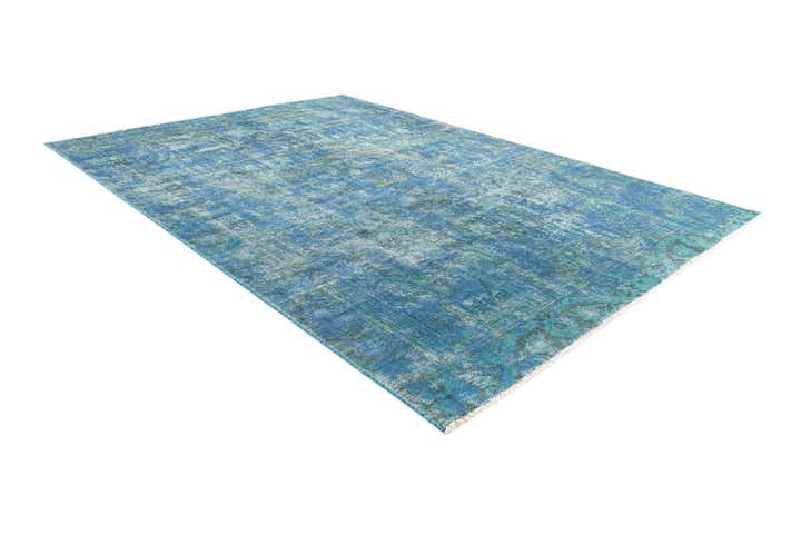 7' 1 x 10' 1 Hand Knotted Ultra Vintage Persian Wool Rug