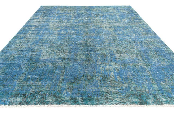 Detail image of 7' 1 x 10' 1 Hand Knotted Ultra Vintage Persian Wool Rug