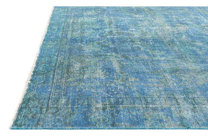 7' 1 x 10' 1 Hand Knotted Ultra Vintage Persian Wool Rug