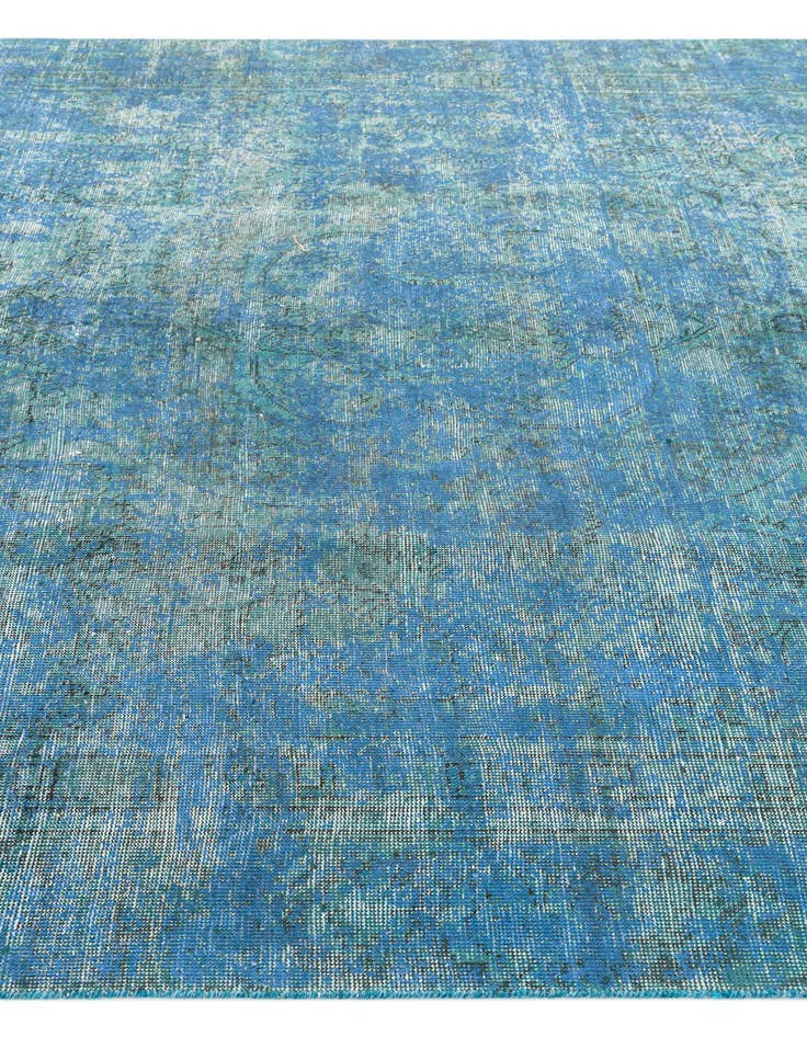 Detail image of 7' 1 x 10' 1  Hand Knotted Ultra Vintage Persian Wool Rug