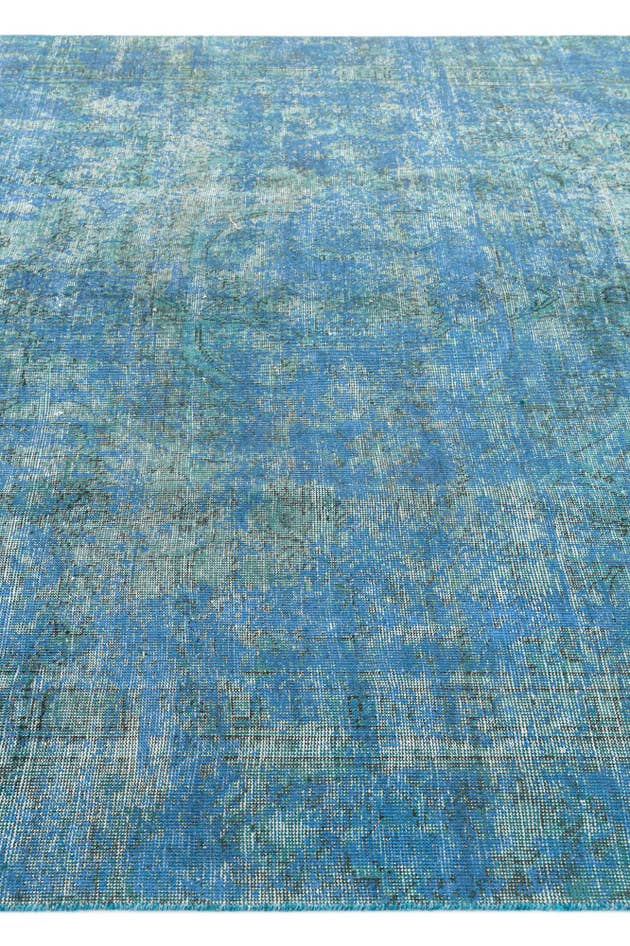Detail image of 7' 1 x 10' 1 Hand Knotted Ultra Vintage Persian Wool Rug