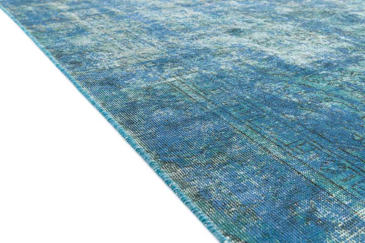 7' 1 x 10' 1 Hand Knotted Ultra Vintage Persian Wool Rug